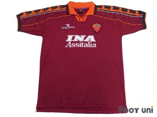 MIKAの古着90’s vintage 95/96 ASローマ　ユニフォーム　サッカーシャツ