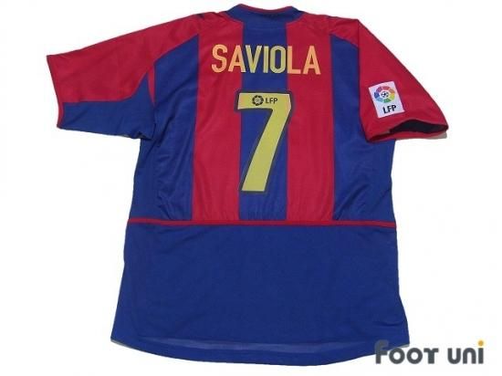 バルセロナ（Barcelona）02-03 H ホーム #7 サビオラ（Saviola