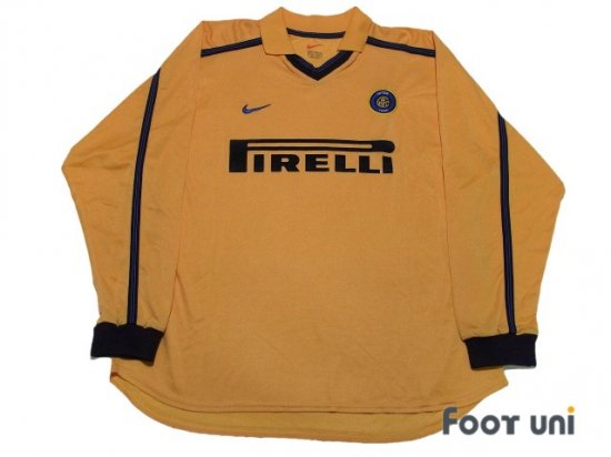 インテル（Internazionale）99-00 3RD サード 長袖 襟付き ナイキ 