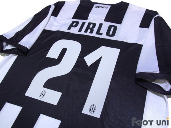 ユベントス（Juventus）12-13 H ホーム #21 ピルロ（Pirlo）紙タグ付