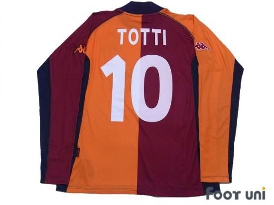 ASローマ（AS Roma）01-02 ＣＬ CUP カップ戦用 #10 トッティ(Totti