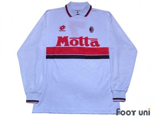 ACミラン(AC Milan)93-94 A アウェイ #7 長袖 ロット 襟付き motta 