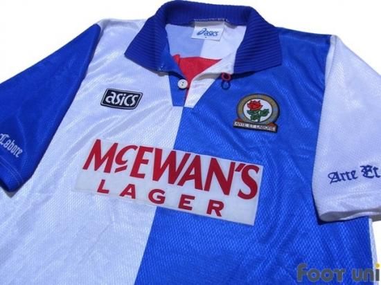 ブラックバーン（Blackburn Rovers）94-95 H ホーム アシックス 半袖