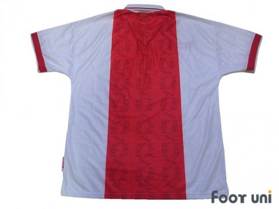 アヤックス(Ajax)98-99 H ホーム アンブロ 襟付き 半袖 - USEDサッカー