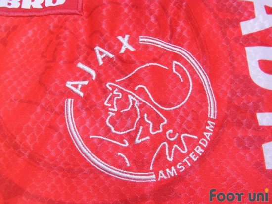 アヤックス(Ajax)98-99 H ホーム アンブロ 襟付き 半袖 - USEDサッカー