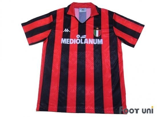 ACミラン（AC Milan）88-89 H ホーム #9 復刻モデル カッパ 襟付き 