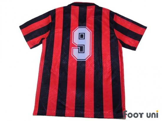 ACミラン（AC Milan）88-89 H ホーム #9 復刻モデル カッパ 襟付き