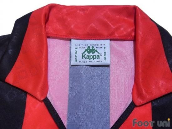 ACミラン（AC Milan）88-89 H ホーム #9 復刻モデル カッパ 襟