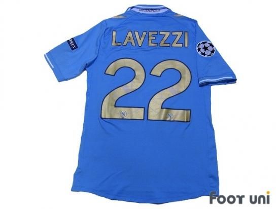 ナポリ（Napoli）11-12 H ホーム #22 ラベッシ（Lavezzi）CL用