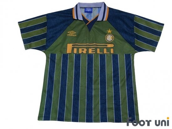 インテル(Internazionale)95-96 3RD サード アンブロ 襟付き 半袖 
