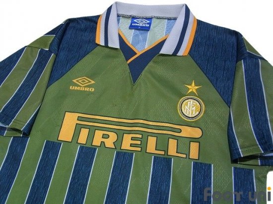 インテル(Internazionale)95-96 3RD サード アンブロ 襟付き 半袖 