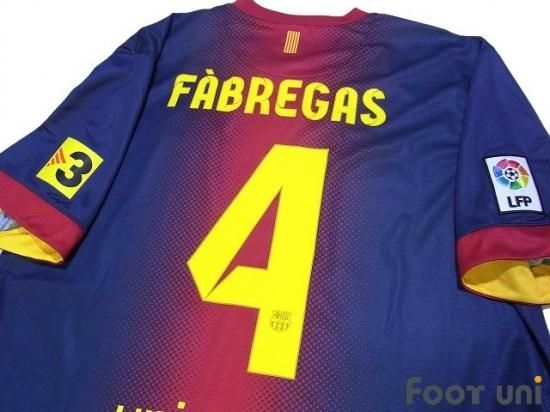 バルセロナ（FC Barcelona）12-13 H ホーム #4 ファブレガス