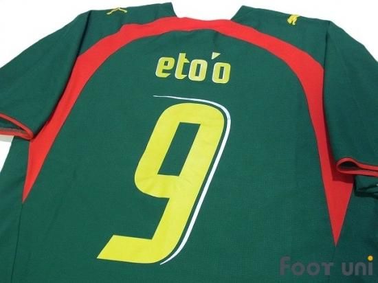 カメルーン代表2014 #9 ETO’ O サイズXL カメルーン代表（Cameroon）06 H ホーム #9 エトー（Eto'o