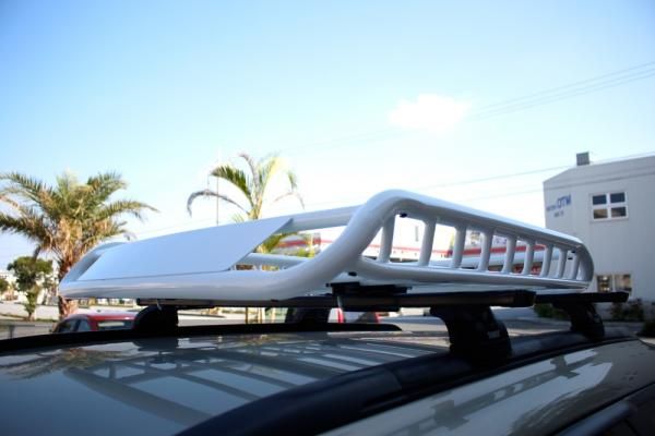 アルミ製ルーフラック ブラック 軽自動車 組立不要 ルーフバスケット