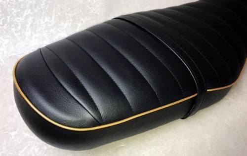 W650　シート　オフィシャル　W1タイプシート　ゴールドパイピング POSH Faith ポッシュ フェイス W1タイプシート カラー：ゴールド