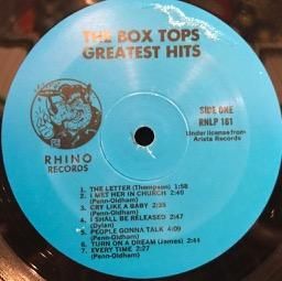 Box Tops/Greatest Hits - レコード売るなら pocoapoco
