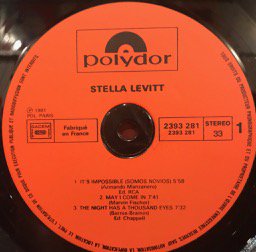 Stella Levitt/S.T - レコード売るなら pocoapoco ポコアポコ・レコード買取京都・高額買取  レコードの処分はお任せください！京都・滋賀・大阪・奈良・和歌山・兵庫・神戸・北摂(宝塚 池田 川西 箕面