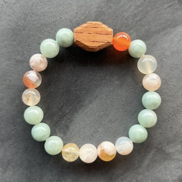 Omamori | Agate(cherry blossom)  Jediete