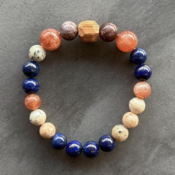 <img class='new_mark_img1' src='https://img.shop-pro.jp/img/new/icons7.gif' style='border:none;display:inline;margin:0px;padding:0px;width:auto;' />Omamori |  December (Lapis lazuli  Sunstone)