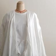 AIR ROOM PRODUCTS ロングシャツ ヴィンテージ【サイズ1】日本製 メンズ】エアルームプロダクツ AIR ROOM PRODUCTS *コットン