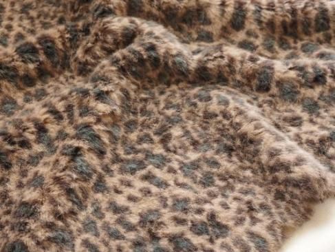 ヴィンテージレオパード - フェイクファー、ボア生地通販ショップ