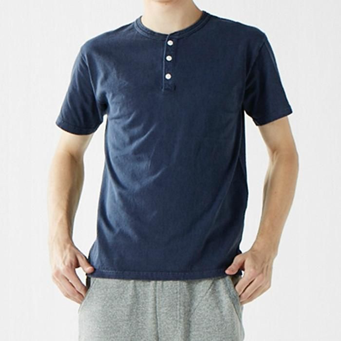 GOOD ON 【グッドオン】S/S HENLEY TEE （ショートスリーブヘンリーＴ