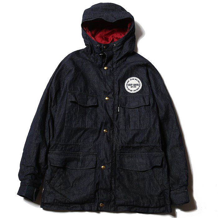 CUTRATE 【カットレイト】DENIM MOUNTAIN PARKA