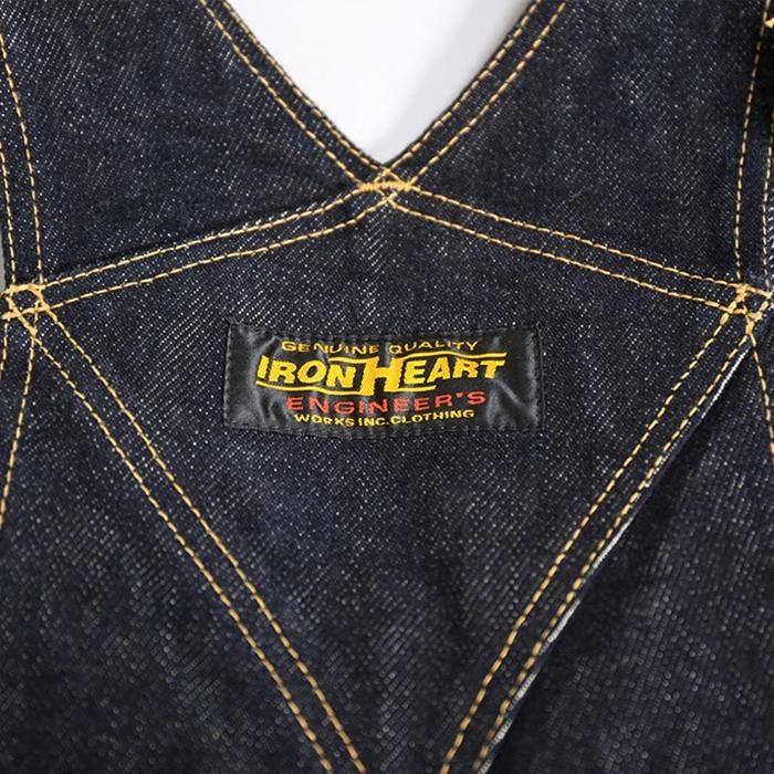 IRON HEART【アイアンハート】(805)21oz セルビッチデニムダブルニー