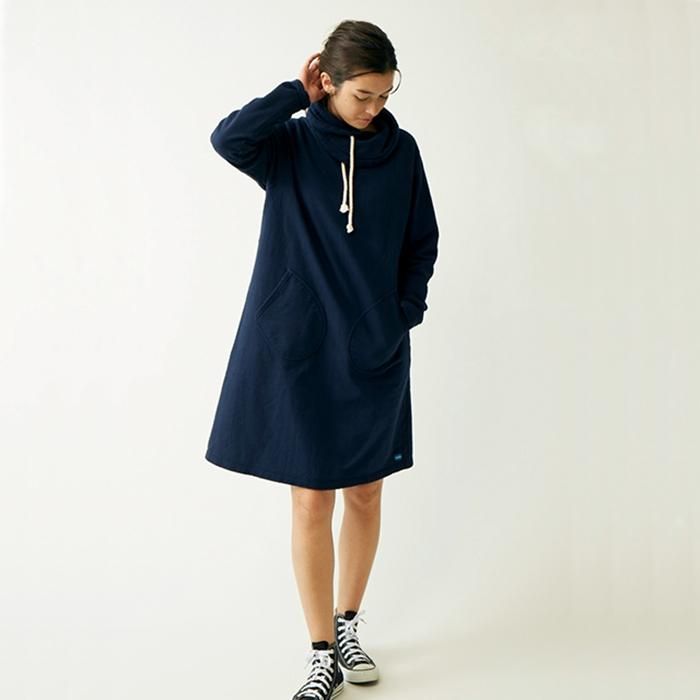 限定品 Good On グット ワン ロールネックスウェット ワイド ワンピース Good On Official Online Store | グッドオン オフィシャルサイト