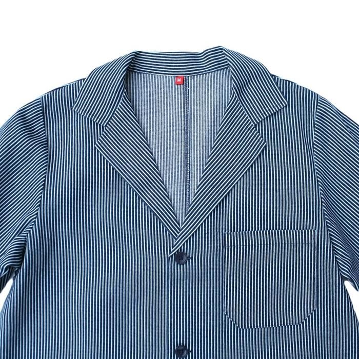 Cookman クックマン Lab Jacket ラボジャケット Hickory Harm S Way ハームズウェイ Cookman クックマン Lab Jacket ラボジャケット Hickory Harm S Way ハームズウェイ