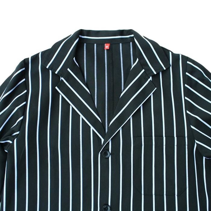 クックマン　COOKMAN ワークジャケット　ラボジャケット　L 黒　ブラック COOKMAN クックマン ジャケット LAB JACKET BLACK メンズ ラボ