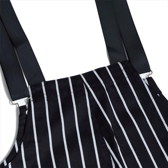 パンツ Fisherman's Bib Overall Stripe DarkGreen Cookman クックマン シェフパンツ Chef pants 公式 ショップ 南