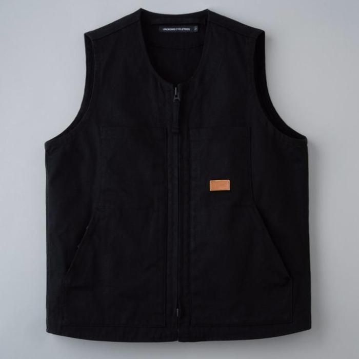 UNCROWD 【アンクラウド】 CANVAS RIDE VEST（ライディングベスト ...