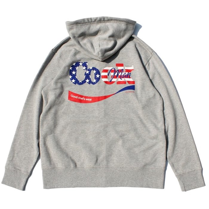 COOKMAN 【クックマン】 ZIP HOODIE Cook U.S.A. (フードパーカー