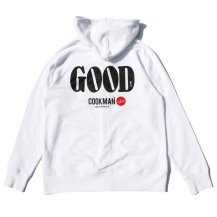<img class='new_mark_img1' src='https://img.shop-pro.jp/img/new/icons14.gif' style='border:none;display:inline;margin:0px;padding:0px;width:auto;' />COOKMAN 【クックマン】 ZIP HOODIE Good(フードパーカー)