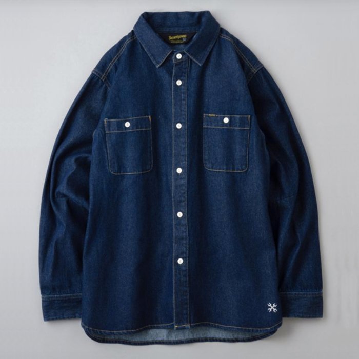 BLUCO 【ブルコ】 DENIM WORK SHIRTS（デニムワークシャツ） - HARM'S WAY ハームズウェイ