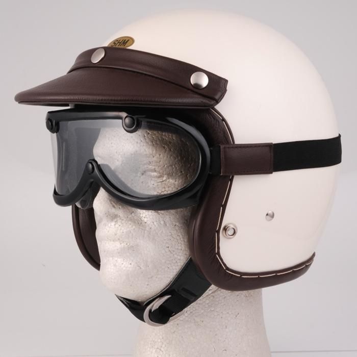 GREASER【グリサー】60's VINTAGE GOGGLE LEATHER 1inch