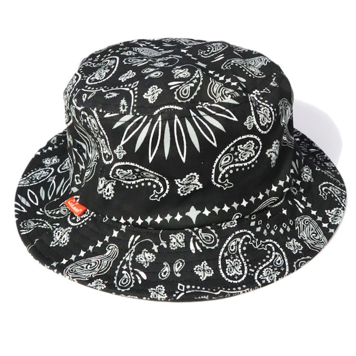 COOKMAN 【クックマン】 Bucket Hat（バケットハット）Paisley Black 