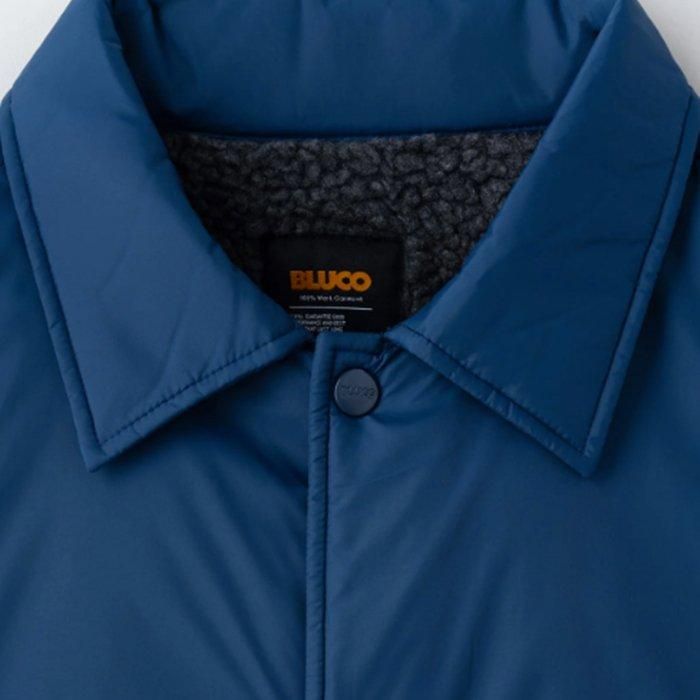 BLUCO 【ブルコ】 NYLON COACH JACKET -BOA LINING-（コーチジャケット