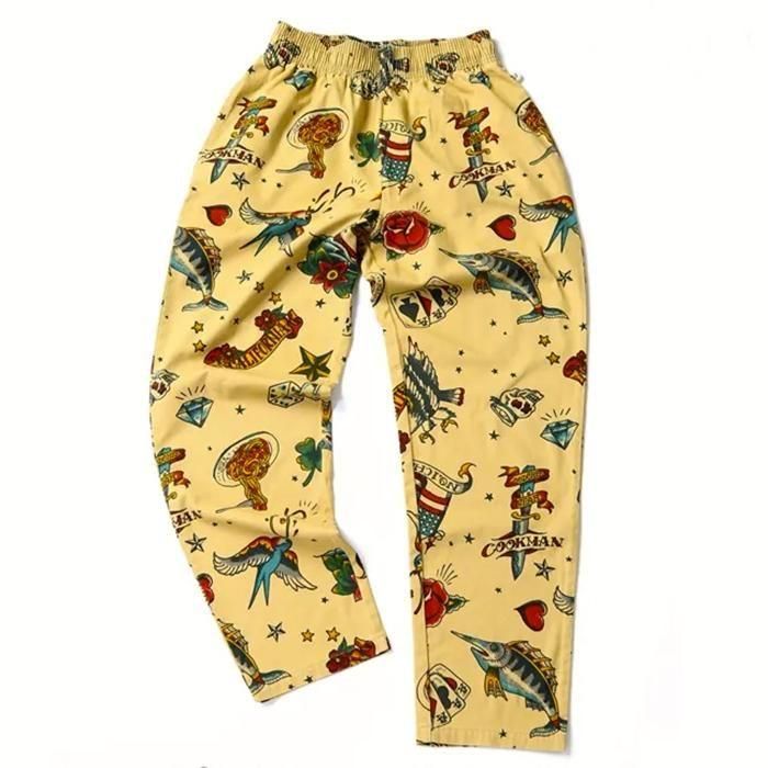 COOKMAN 【クックマン】 CHEF PANTS（シェフパンツ）Old Tattoo