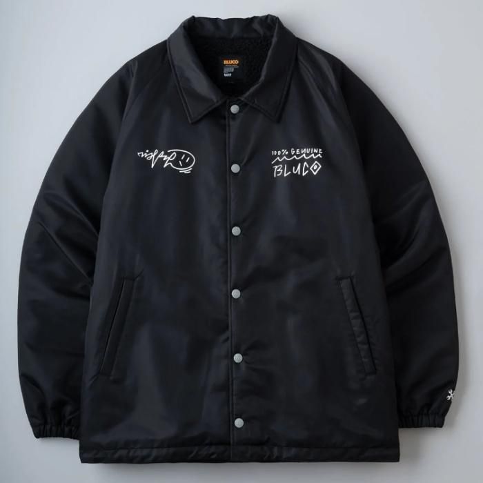 BLUCO 【ブルコ】 BOA COACH JACKET -Artwork by DISKAH-（ボアコーチ