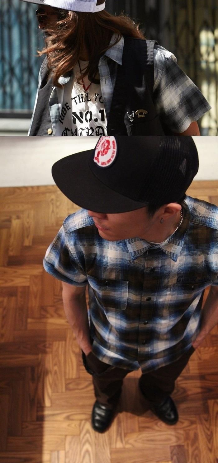 注目の CUTRATE 【カットレイト】 S/S CHECK SHIRT シャツ - HARM'S WAY トップス