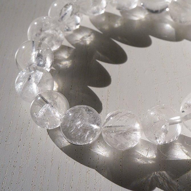 マニフェステーション水晶ブレスレット - 天然石ショップ「ワイオリ