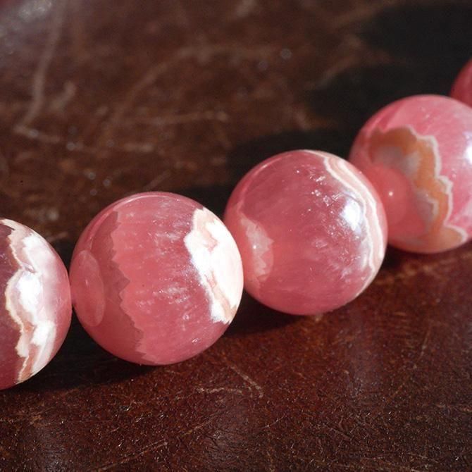 ロードクロサイト ウィスキークォーツ ブレスレット ロードクロ