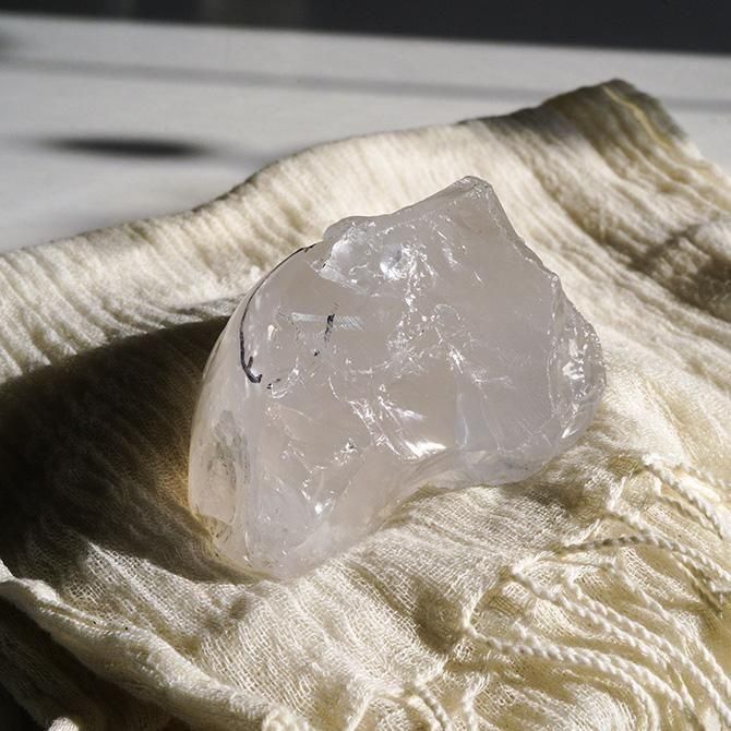 メタモルフォーシスクォーツ原石・スター印付き1 - 天然石ショップ