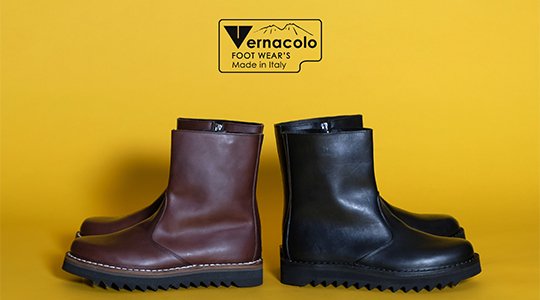 Vernacolo Side Zip Boots From Italy