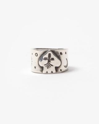 Jonathan Day Silver Smith Cross Stamped Ring 2each