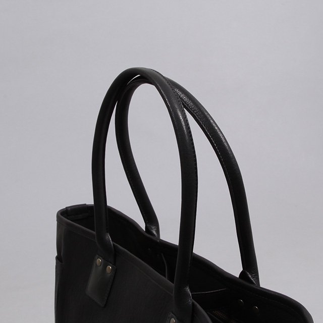 Tote Bag - Goat Leather #Black [BAG19]