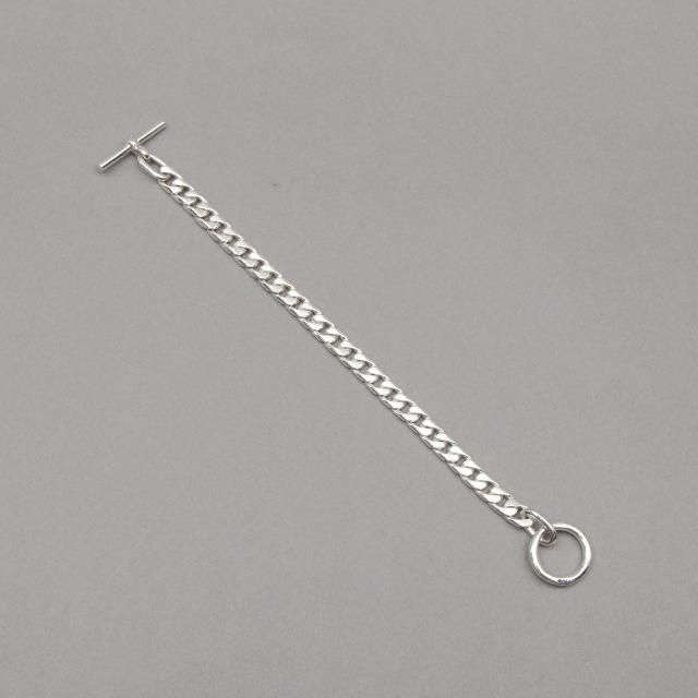 LAVER 7mm Curb Chain T Bar Bracelet [no.5]｜Silver and Gold Online ...