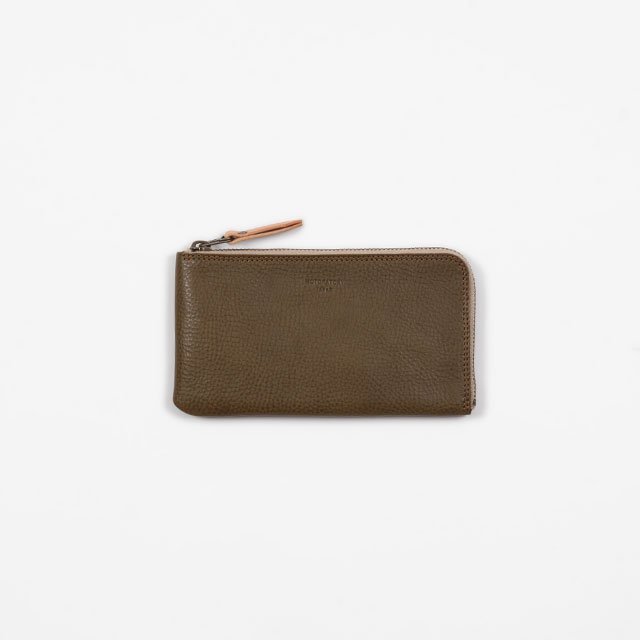 L型 Zipper Long Wallet #Green [AAA003]